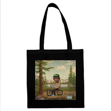Tote Bags Tyler The Creator " Wolf Cover"