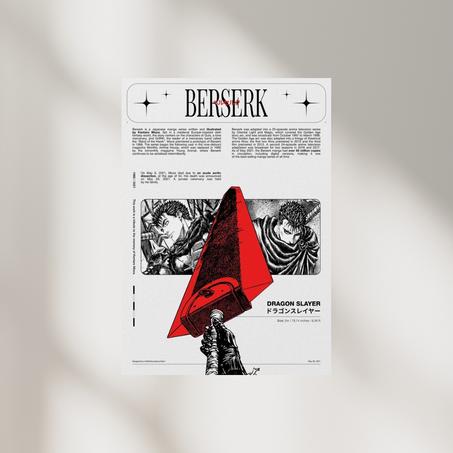 Poster Bersek " Dragon Slayer"