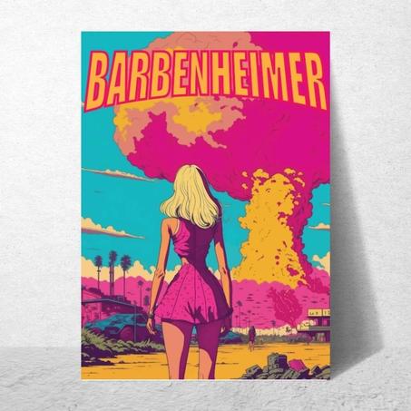 Poster Barbenheimer 3