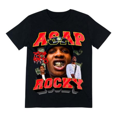Tshirt ASAP Rocky Bootleg