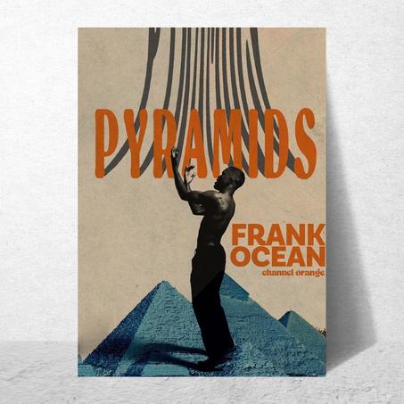 Poster Frank Ocean " Pyramids"
