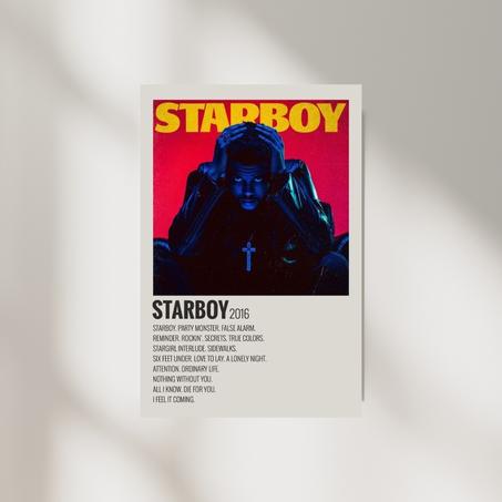 Poster Starboy 2016