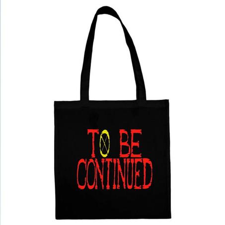 Tote Bags One Piece " To be continued"