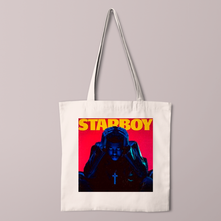 Three Tote Bags of The weeknd