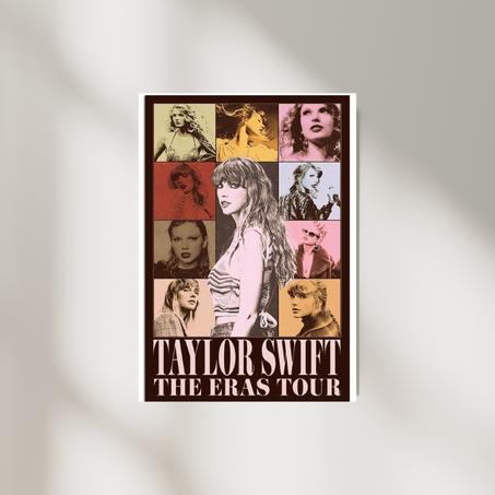 Poster Taylor swift " The Eras Tour"