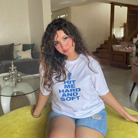 Tshirt "Hit Me Hard And Soft"