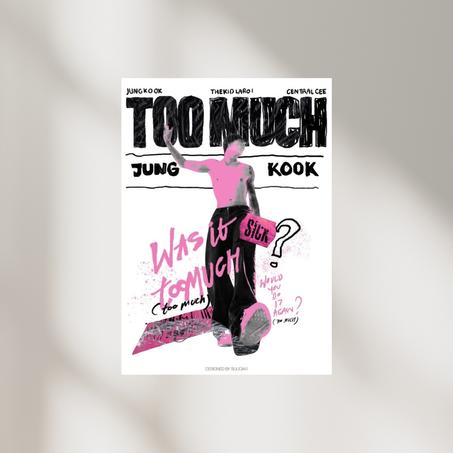 Poster JunGkook " Too Much"