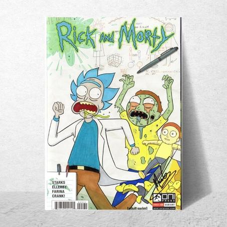 Poster Rick and Morty "Zombie Morty"