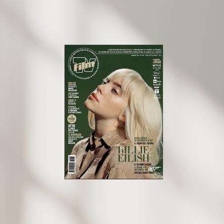 Poster Billie Eilish " Tv Film "