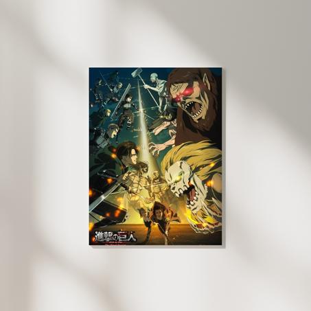 Poster Attack On Titan "Paradis Vs Mahrley"