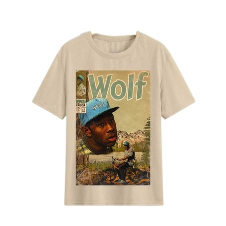 T-shirt Tyler the creator " The wolf tyler"