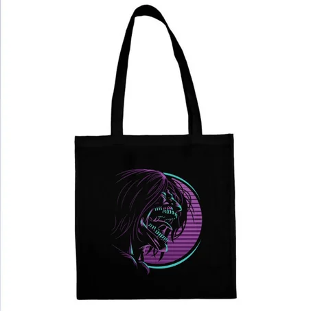 Tote Bags Attack on Titan " Eren Titan "
