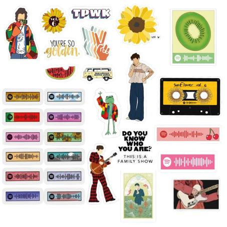 30 Stickers Harry Styles Pack 2
