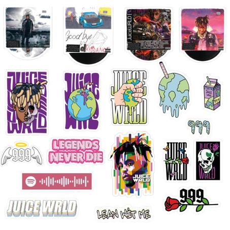 19 Stickers Juice World Pack3