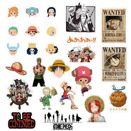 25 Stickers One piece Pack 3
