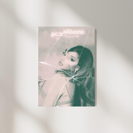 Poster Ariana Grande " Positions"