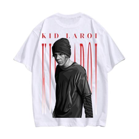 T-shirt Kid Laroi Red design