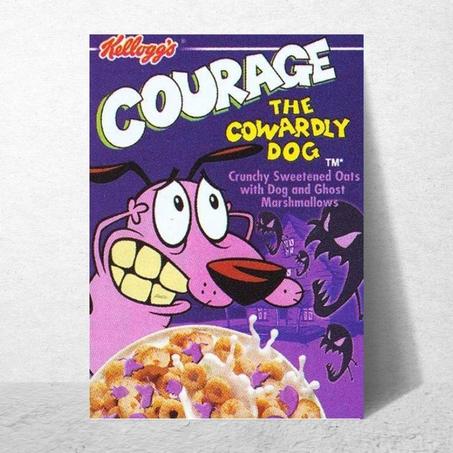 Poster Courage The cowardly dog 1