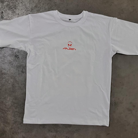 Tshirt"Inkonnu Orange Blanc"