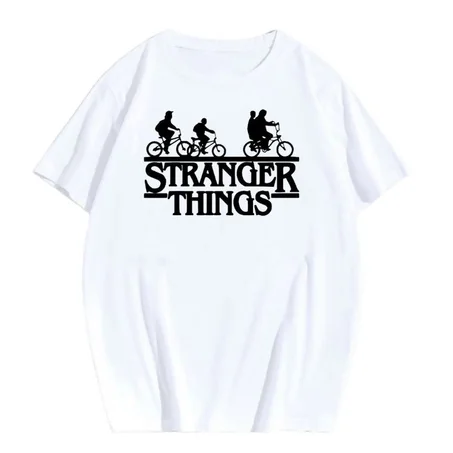 T-shirt Stranger Things " Black Logo "