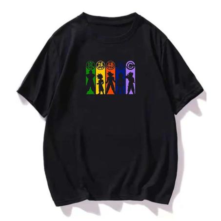 Dragon Ball Z Silhouette Rangers Long Sleeve Shirt