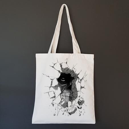 Tote Bags Attack on Titan " Titan "