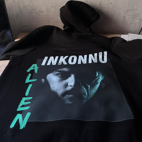 Hoodie "Inkonnu Alien"