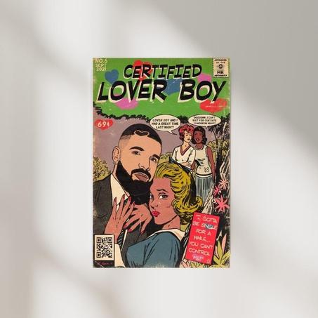 Poster Drake " Certified Lover Boy "