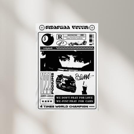 Poster Formula 1 "Max Verstappen"