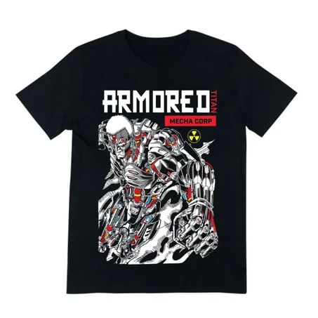Tshirt Mecha Corp Armored Titan