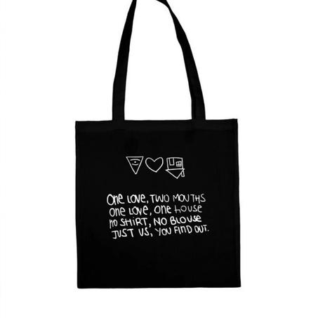 Tote Bags The NBHD "One Love, TWO MOUTHS One Love, one house "