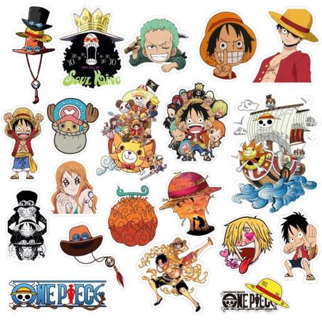 20 Sticker One Piece Pack 1