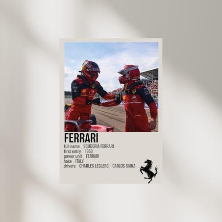 Poster Ferrari