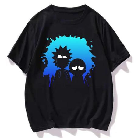 T-shirt Rick and Morty Blue Character