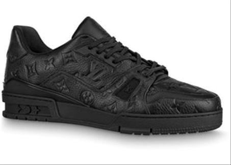Louis Vuitton 20ss Trainer black Sneaker