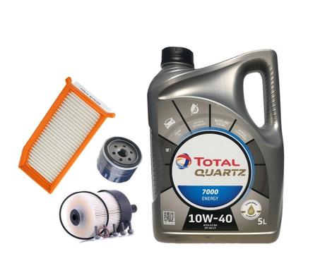 HUILE MOTEUR PACK VIDANGE - DACIA - RENAULT CLIO4