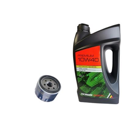 HUILE MOTEUR PACK VIDANGE-DACIA - RENAULT CLIO4. NISSAN - 5LITRE HUILE MADE IN BELGIQUE + FILTRE A HUILE