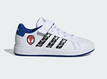 NEW Adidas x Marvel Grand Court Spider-Man Boy's