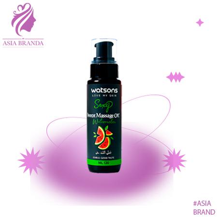 watsons - زيت مساج قابل للتذوق