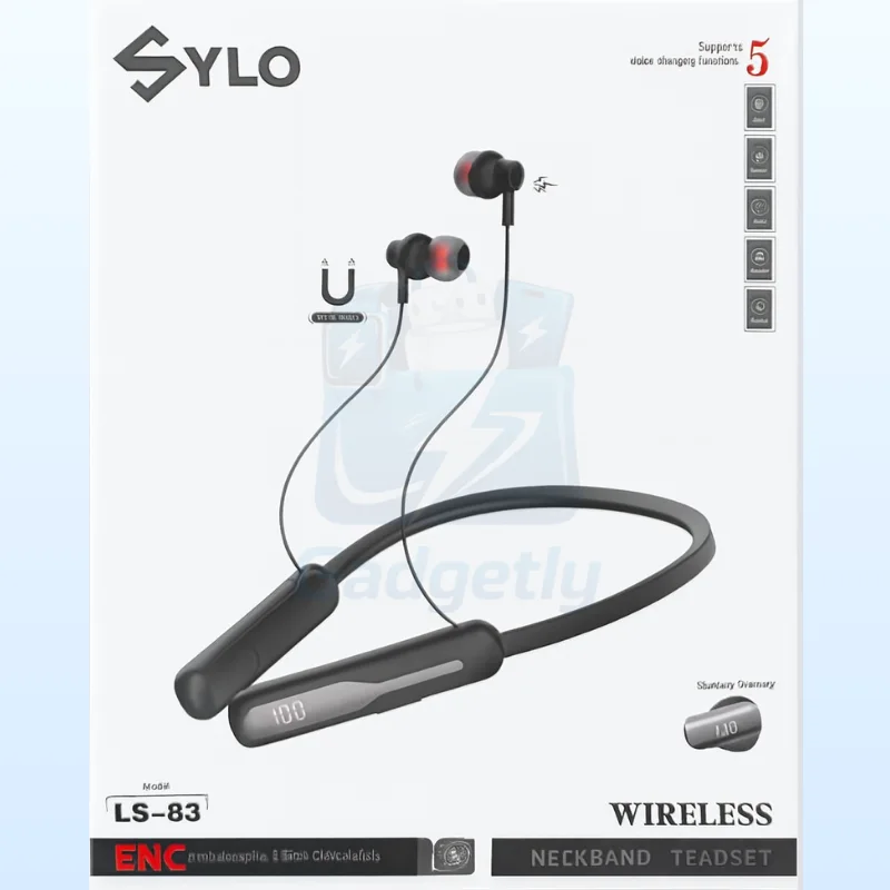 سماعة بلوتوث برقبة | صوت واضح وبطارية تدوم طويلاً