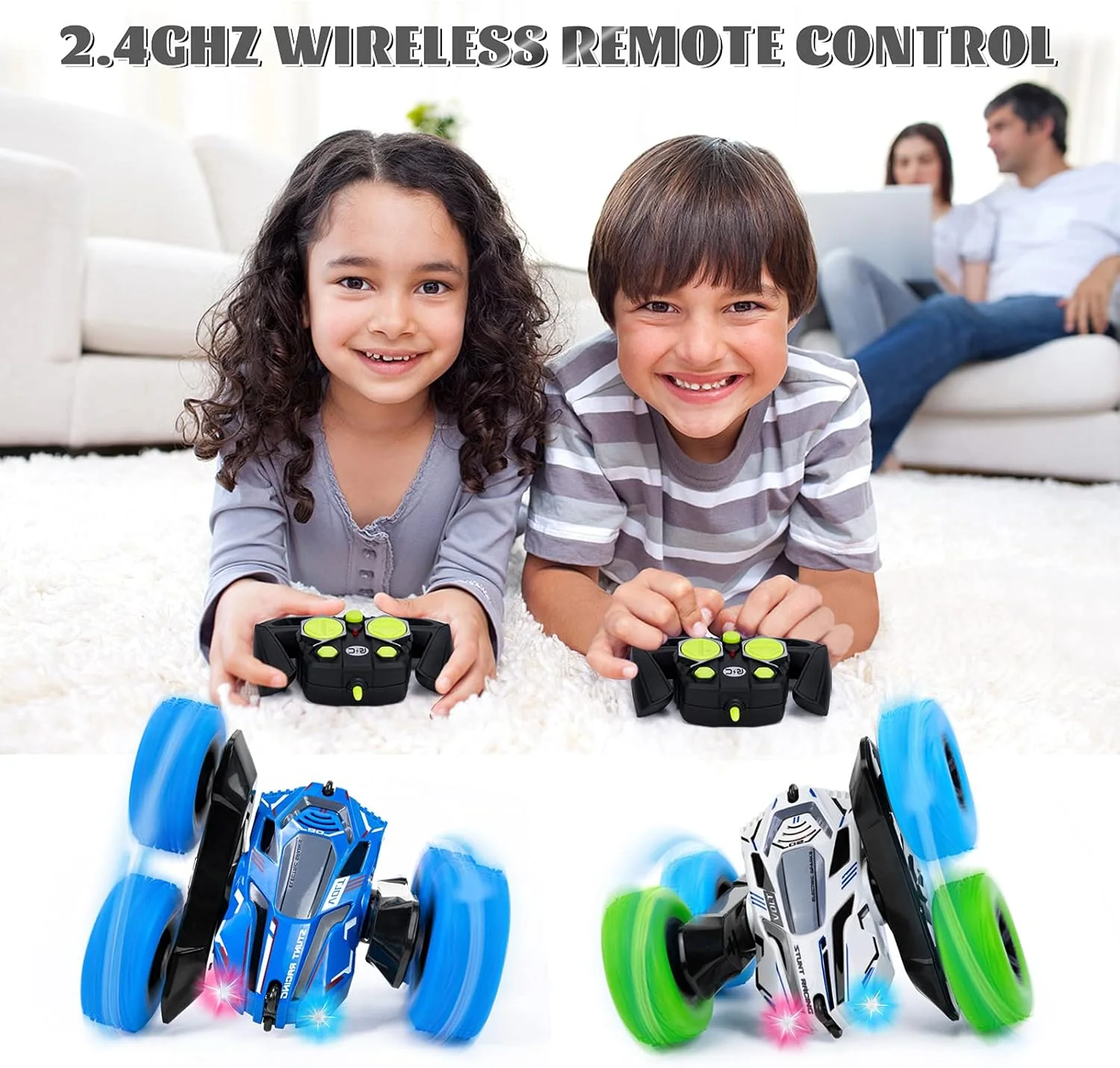 Voiture télécommandée Thedttoy pour enfants