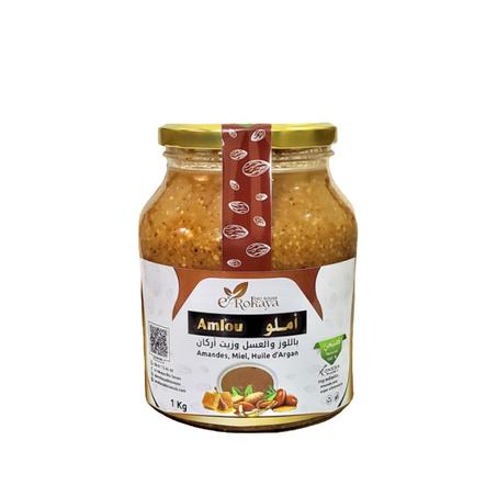 أملو باللوز وزيت أركان والعسل الحر