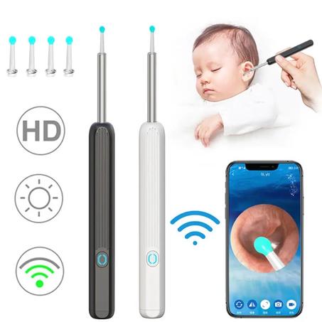 جهاز إزالة الشمع والأوساخ من الأذن الذكي والمتطور المزود بكاميرا