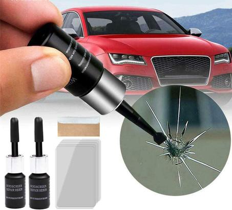 طقم تصليح الزجاج المتشقق