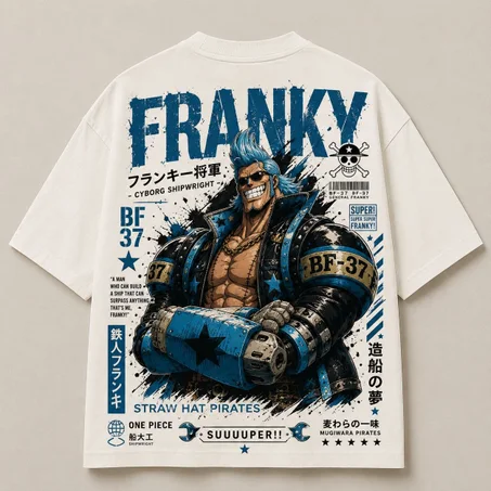 Oversized T-Shirt -Franky ( blanc )