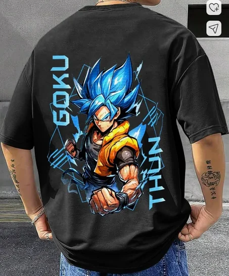 T-Shirt Oversized - Collection Anime
