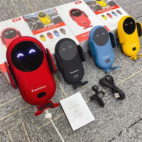 شاحن سيارة لاسلكي ذكي بجهاز استشعار S11