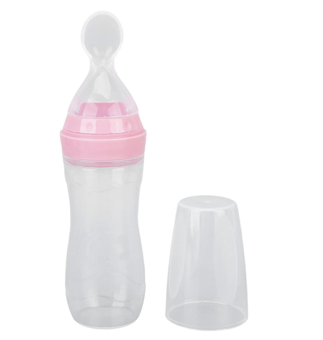 زجاجة التغذية بالملعقة – تغذية ناعمة وسهلة بدون فوضى