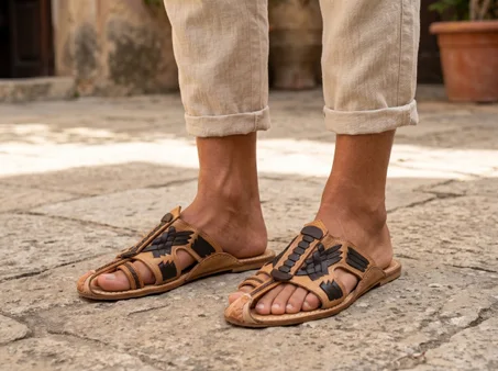 Authentic Moroccan “Marwani” sandals