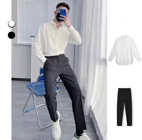 Classic Shirt & Modern Trousers Set